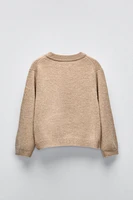 100% CASHMERE KNIT SWEATER