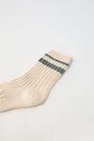 STRIPED KNIT SOCKS