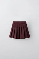 BOX PLEAT SKIRT