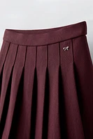 BOX PLEAT SKIRT