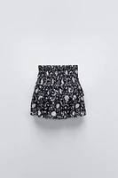 PRINTED TULLE SKIRT