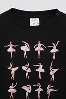 BALLET PRINT T-SHIRT