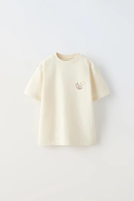 SEAWEED EMBROIDERED T-SHIRT