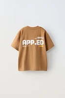 TEXT PRINT T-SHIRT