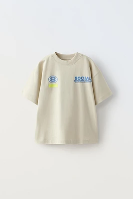 TEXT PRINT T-SHIRT