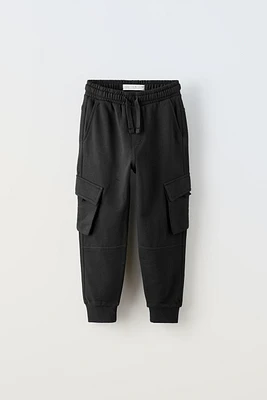 PLUSH CARGO PANTS