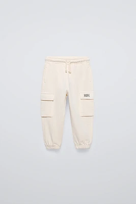 PLUSH CARGO PANTS