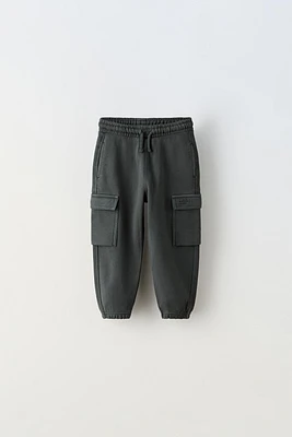 PLUSH CARGO PANTS