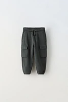 PLUSH CARGO PANTS