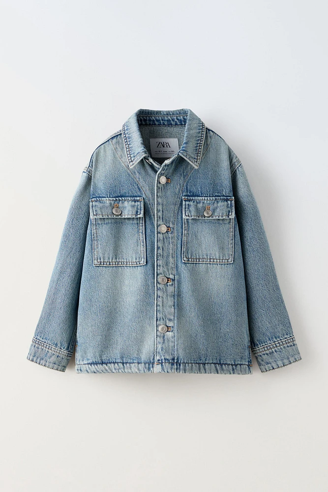 DENIM OVERSHIRT