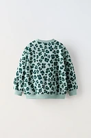 ANIMAL PRINT SWEATSHIRT