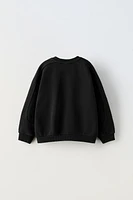 PIECED SWEATSHIRT