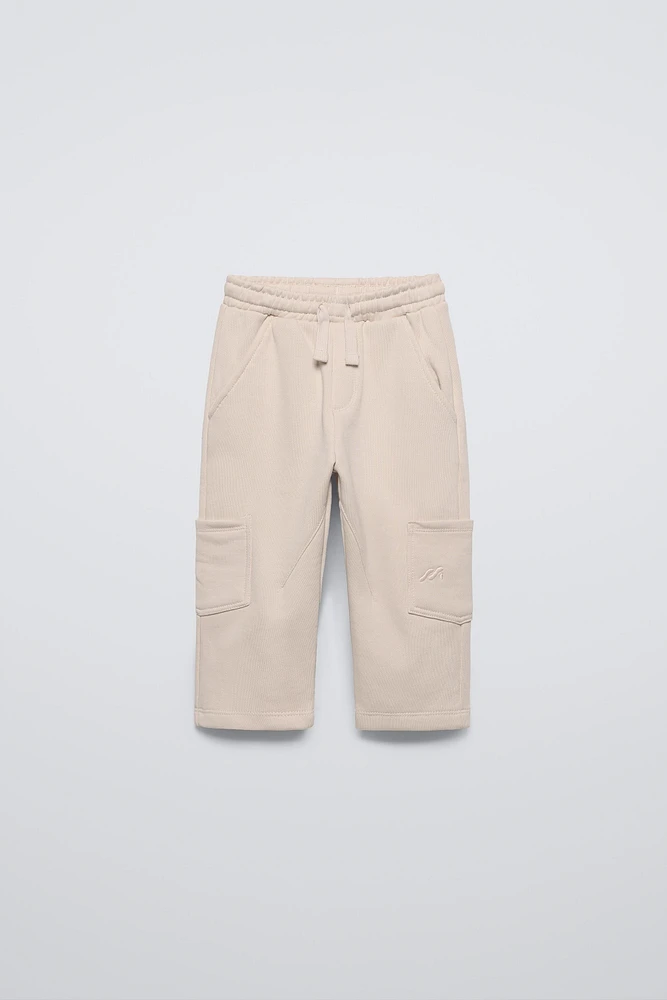 PLUSH CARGO PANTS