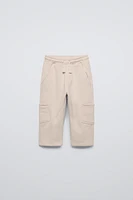 PLUSH CARGO PANTS