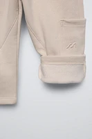 PLUSH CARGO PANTS