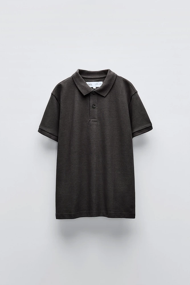 PLAIN BASIC POLO SHIRT