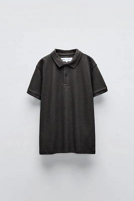 PLAIN BASIC POLO SHIRT