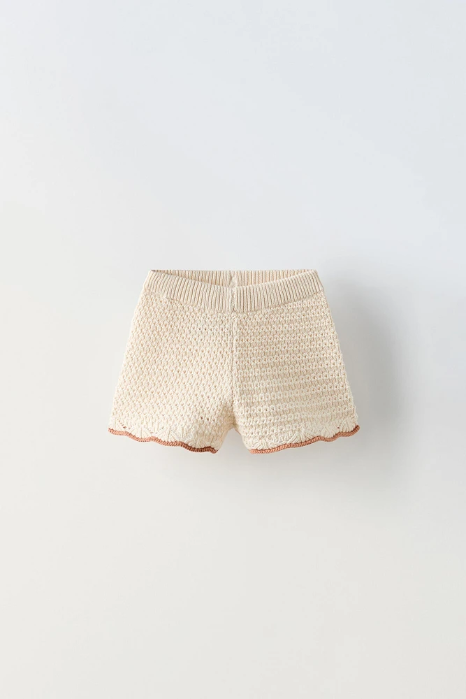 KNIT SHORTS