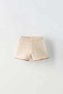 KNIT SHORTS