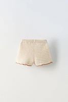 KNIT SHORTS