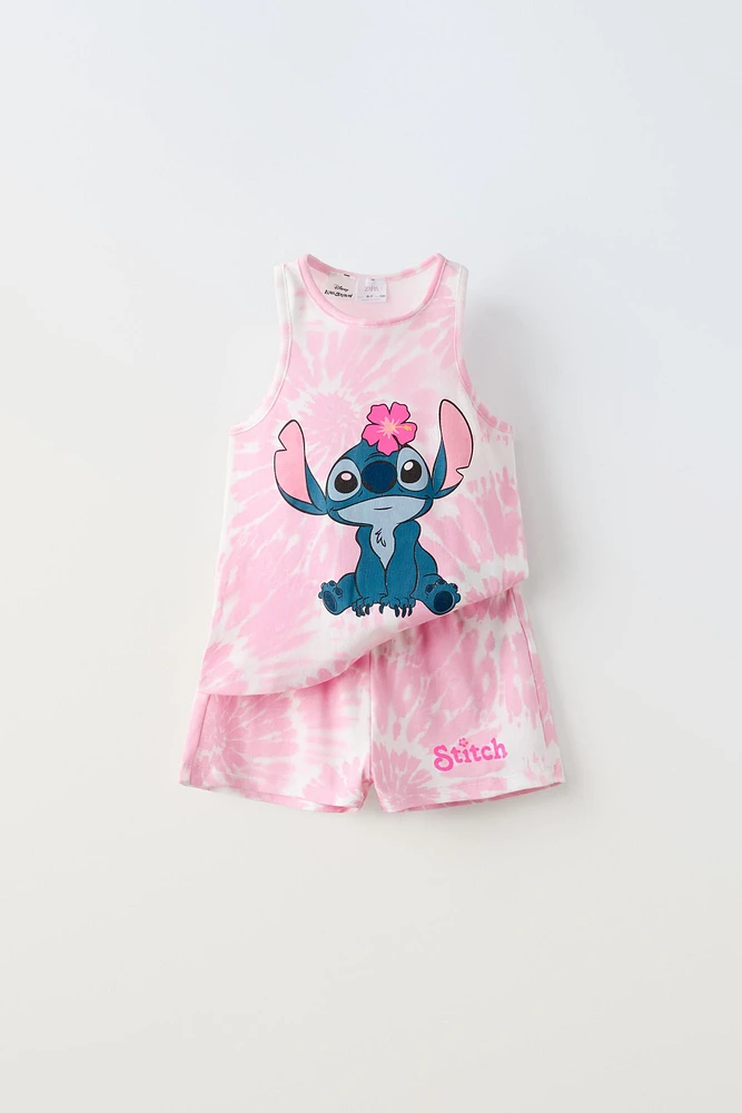 6-14 YEARS/ LILO & STITCH © DISNEY TIE DYE PAJAMAS