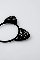 RHINESTONE EARS HEADBAND