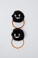 TWO-PACK OF LITTLE MONSTER HAIR TIES