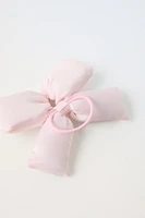 PADDED BOW SCRUNCHIE