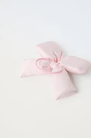 PADDED BOW SCRUNCHIE