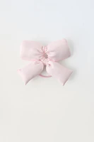 PADDED BOW SCRUNCHIE