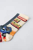 TWO-PACK OF HOT WHEELS ™ MATTEL LONG SOCKS