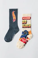 TWO-PACK OF HOT WHEELS ™ MATTEL LONG SOCKS