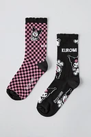 TWO-PACK OF KUROMI © SANRIO SOCKS