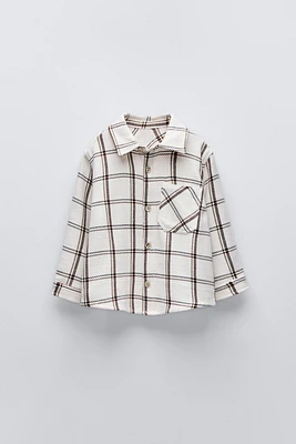 PLAID OVERSHIRT