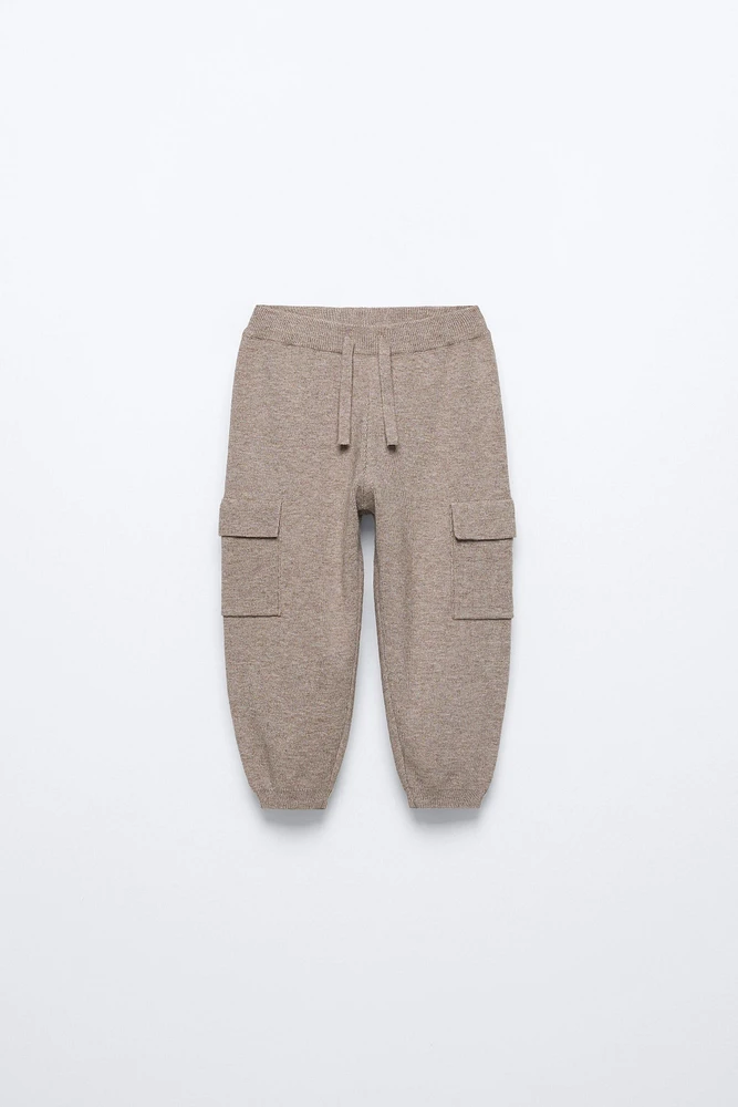 KNIT JOGGER PANTS