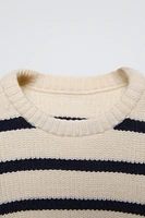 STRIPED KNIT SWEATER