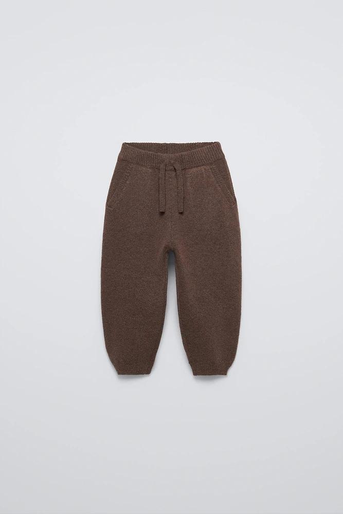 KNIT JOGGER PANTS