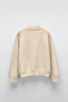 KNIT SWEATER WITH POCKET