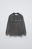 WASHED EFFECT T-SHIRT