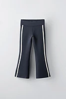 FLARE PANTS WITH SIDE STRIPE