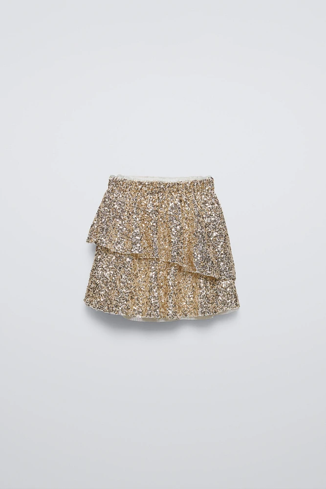 SEQUIN SKIRT