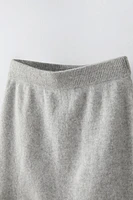 100% CASHMERE SKIRT