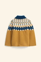 WOOL GREEK FRET CARDIGAN LIMITED EDITION