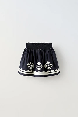 EMBROIDERED SKIRT