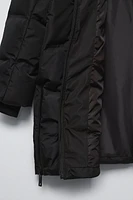 WATER REPELLENT LONG DOWN PUFFER COAT