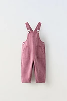 LONG TWILL OVERALLS