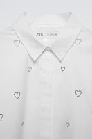 RHINESTONE HEART SHIRT