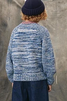 FLECKED KNIT SWEATER LIMITED EDITION