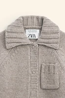 WOOL BLEND KNIT JACKET LIMITED EDITION