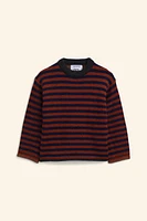 STRIPED WOOL BLEND KNIT SWEATER LIMITED EDITION